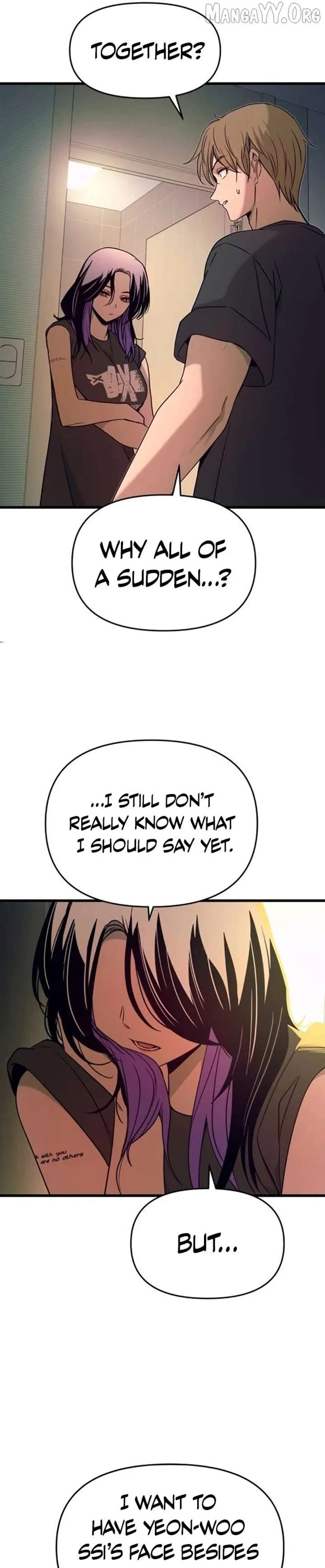 My bias gets on the last train Chapter 64 page 60