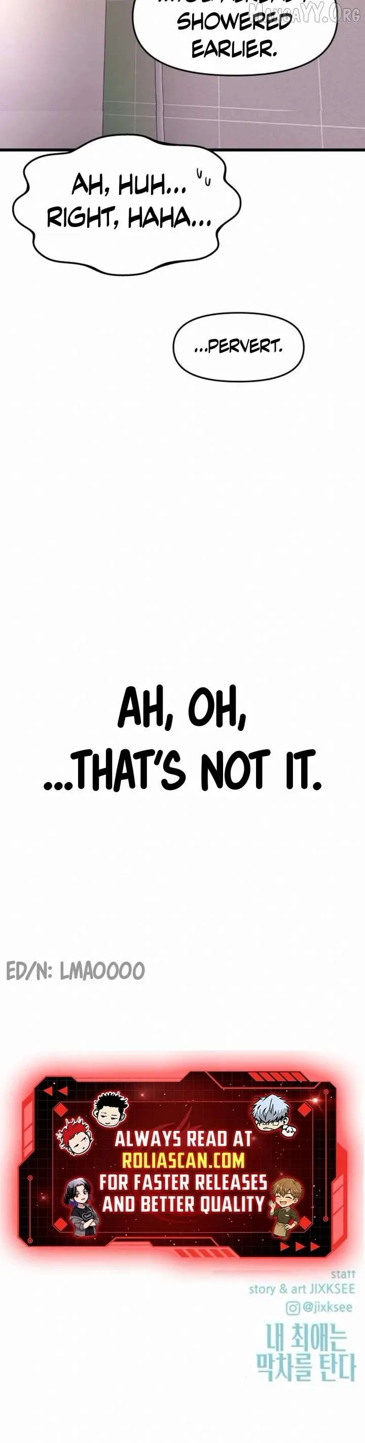 My bias gets on the last train Chapter 64 page 66