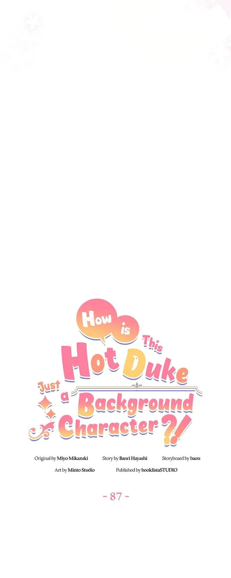 Even though I become a side character, I’m being adored by an overprotective duke Chapter 87 page 14