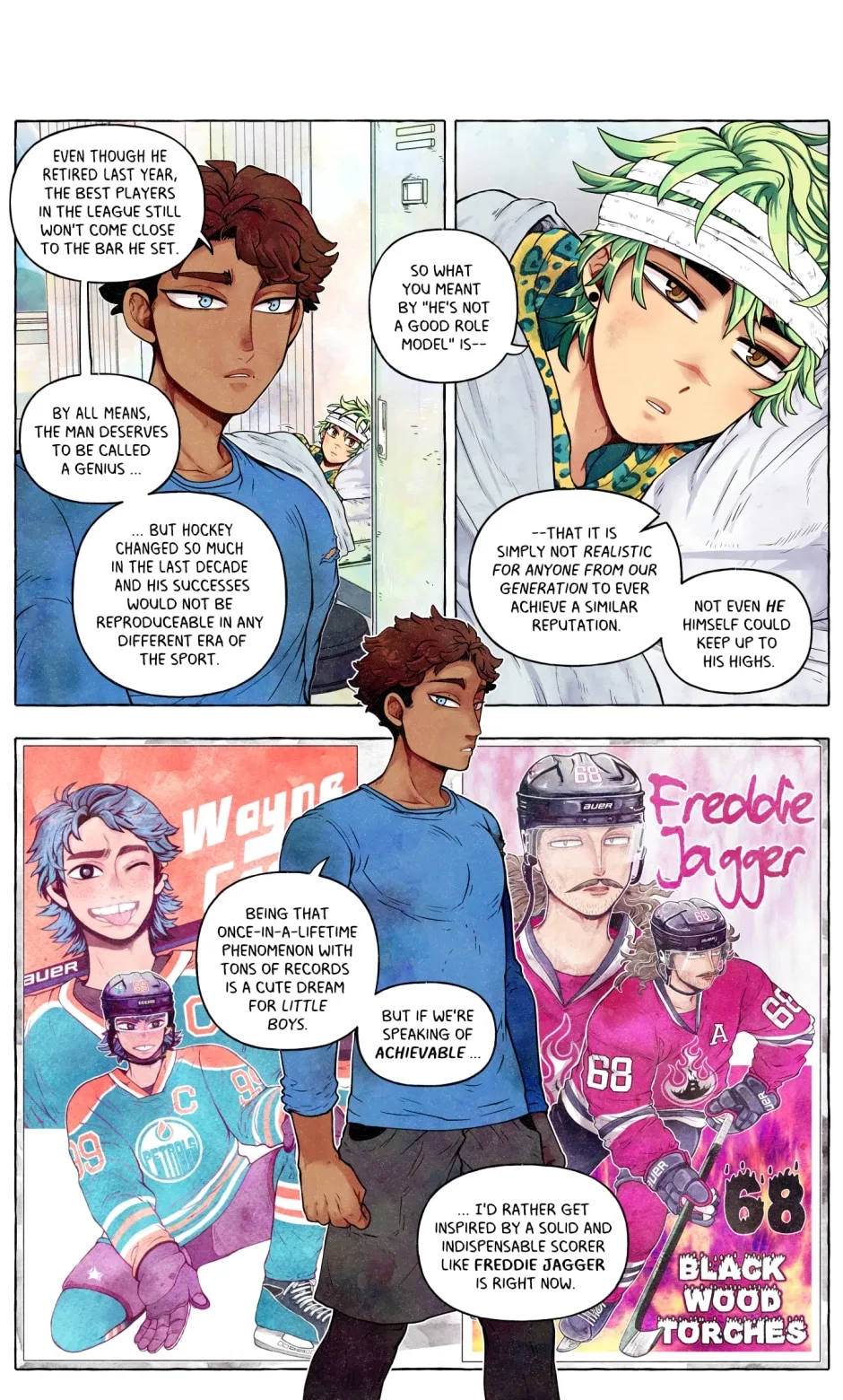 My bias gets on the last train Chapter 93 page 1