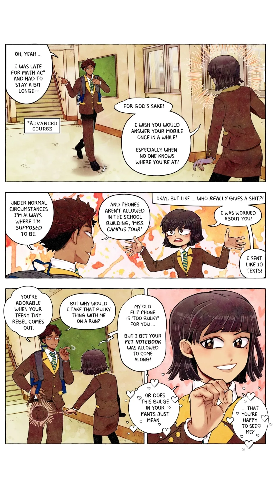 My bias gets on the last train Chapter 95 page 1