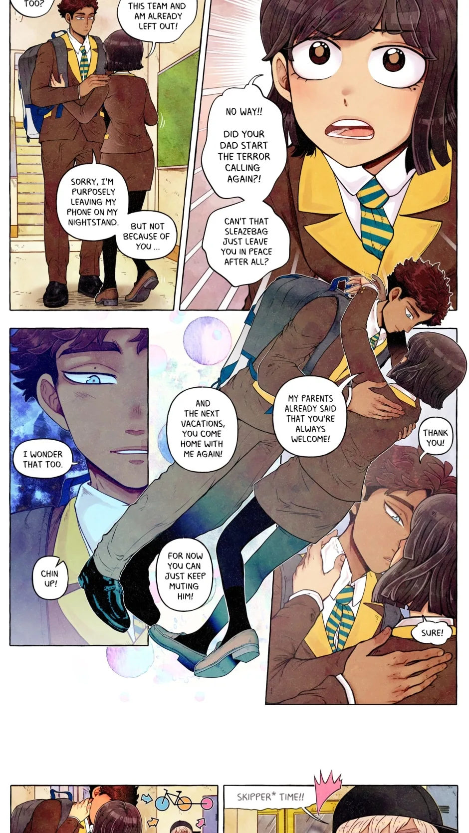 My bias gets on the last train Chapter 95 page 3