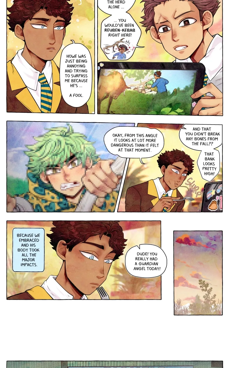 My bias gets on the last train Chapter 96 page 3