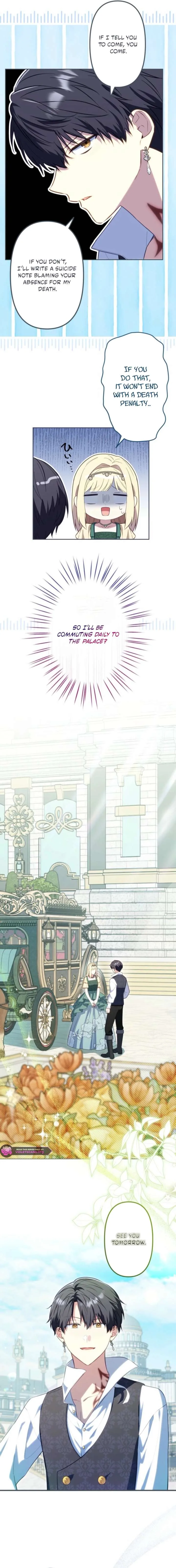 The Final-Boss Prince is Somehow Obsessed with the Chubby Villainess: Reincarnated Me Chapter 100 page 4