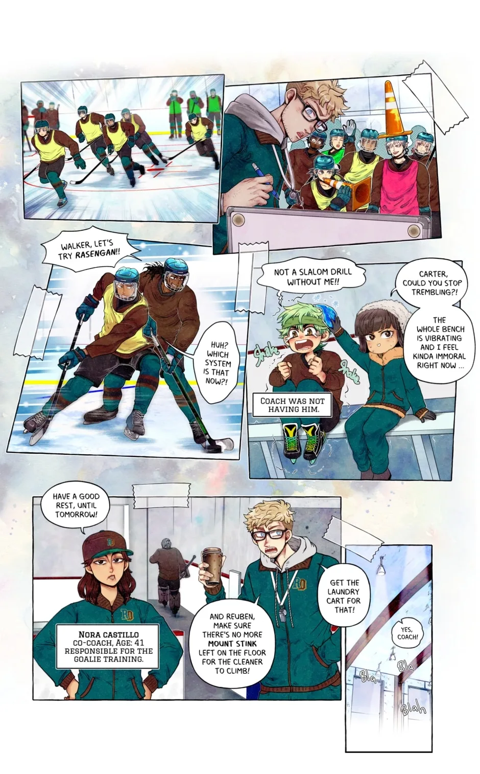 My bias gets on the last train Chapter 99 page 1
