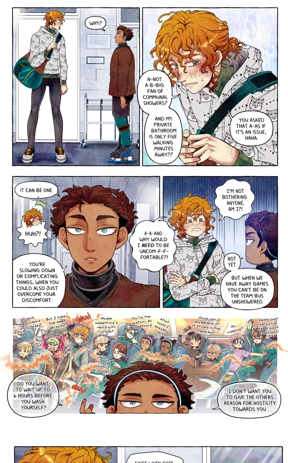 My bias gets on the last train Chapter 99 page 3
