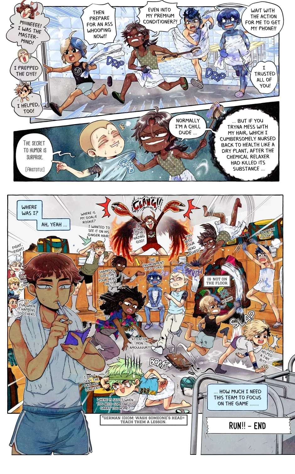 My bias gets on the last train Chapter 100 page 4