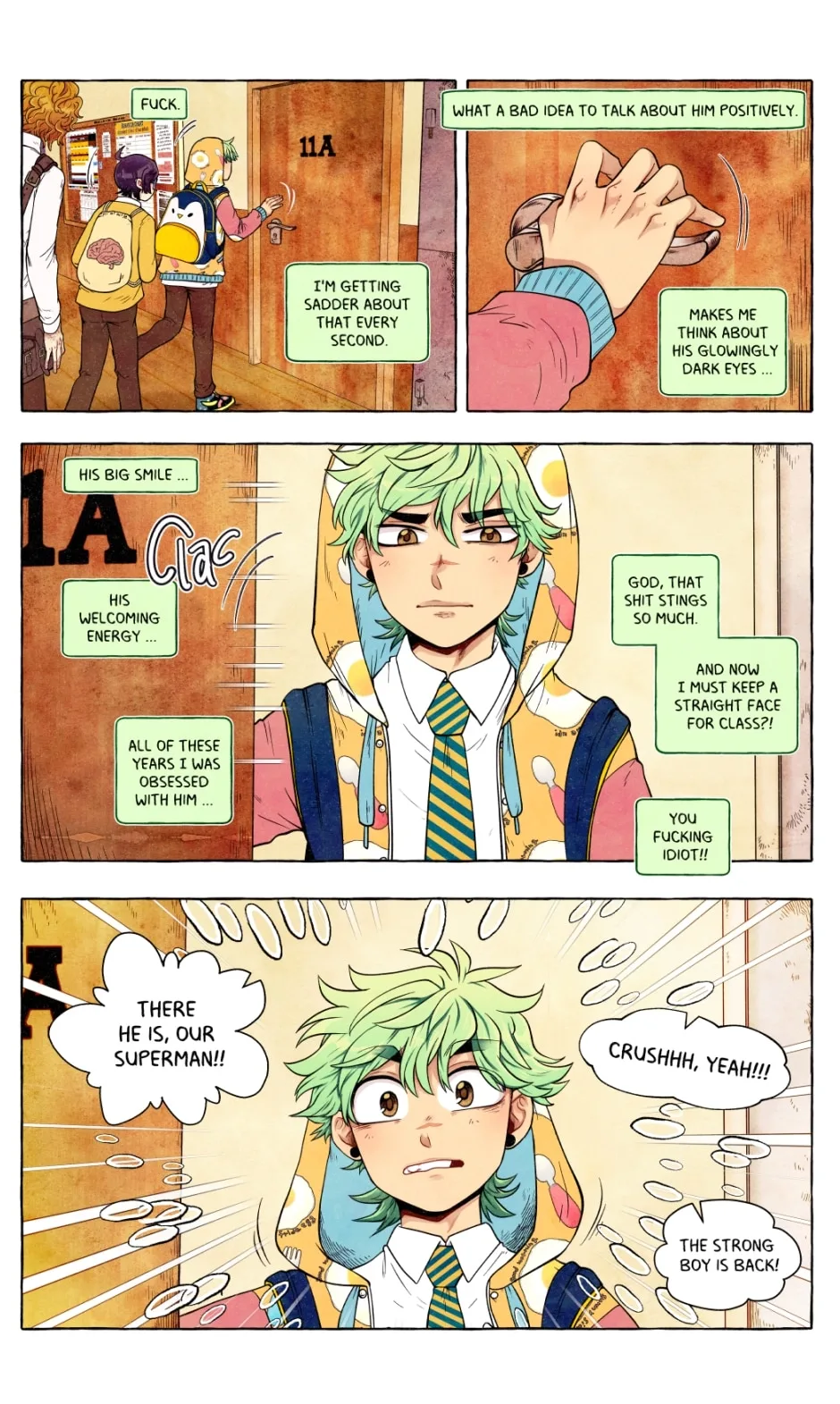My bias gets on the last train Chapter 110 page 2