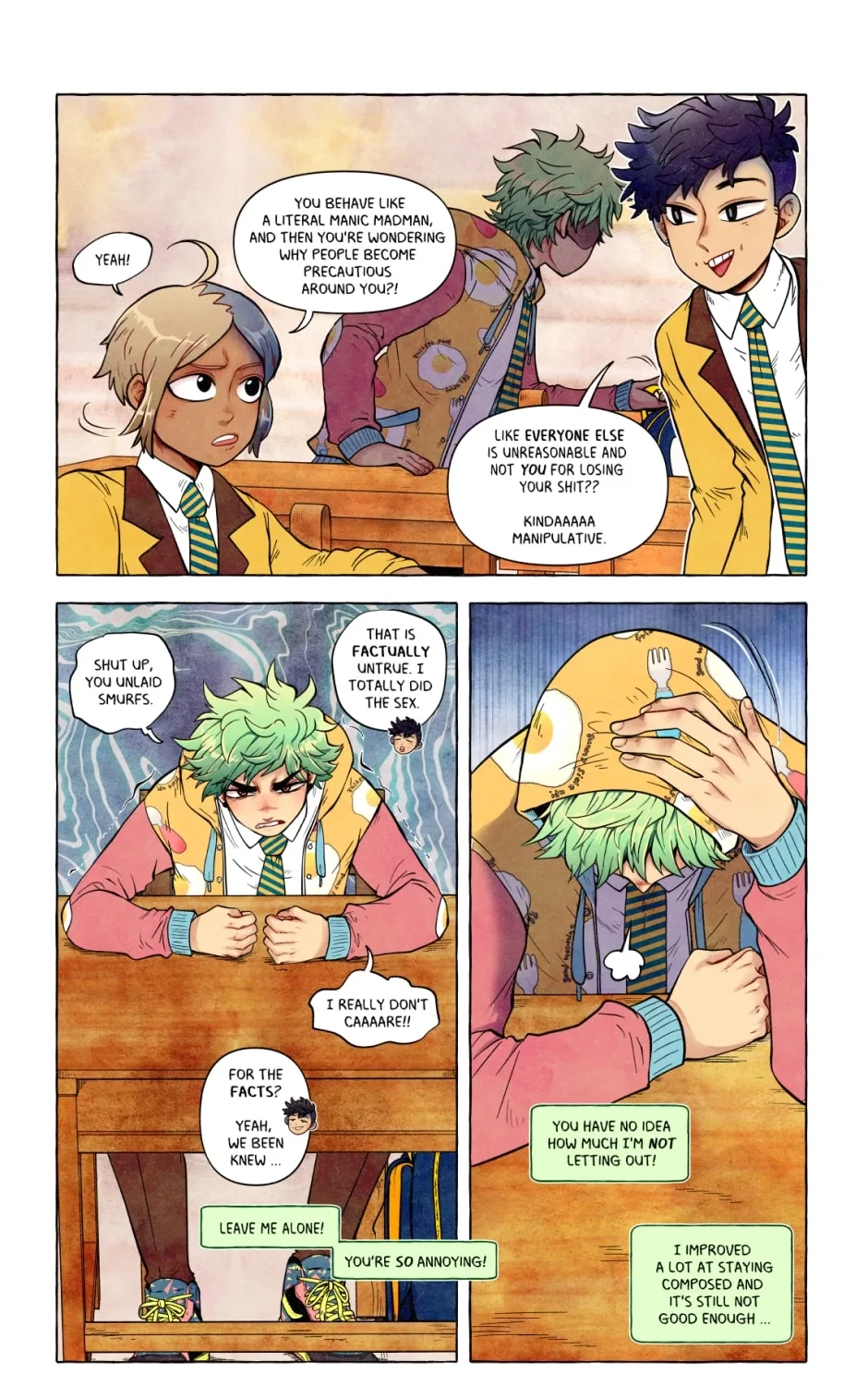 My bias gets on the last train Chapter 112 page 1