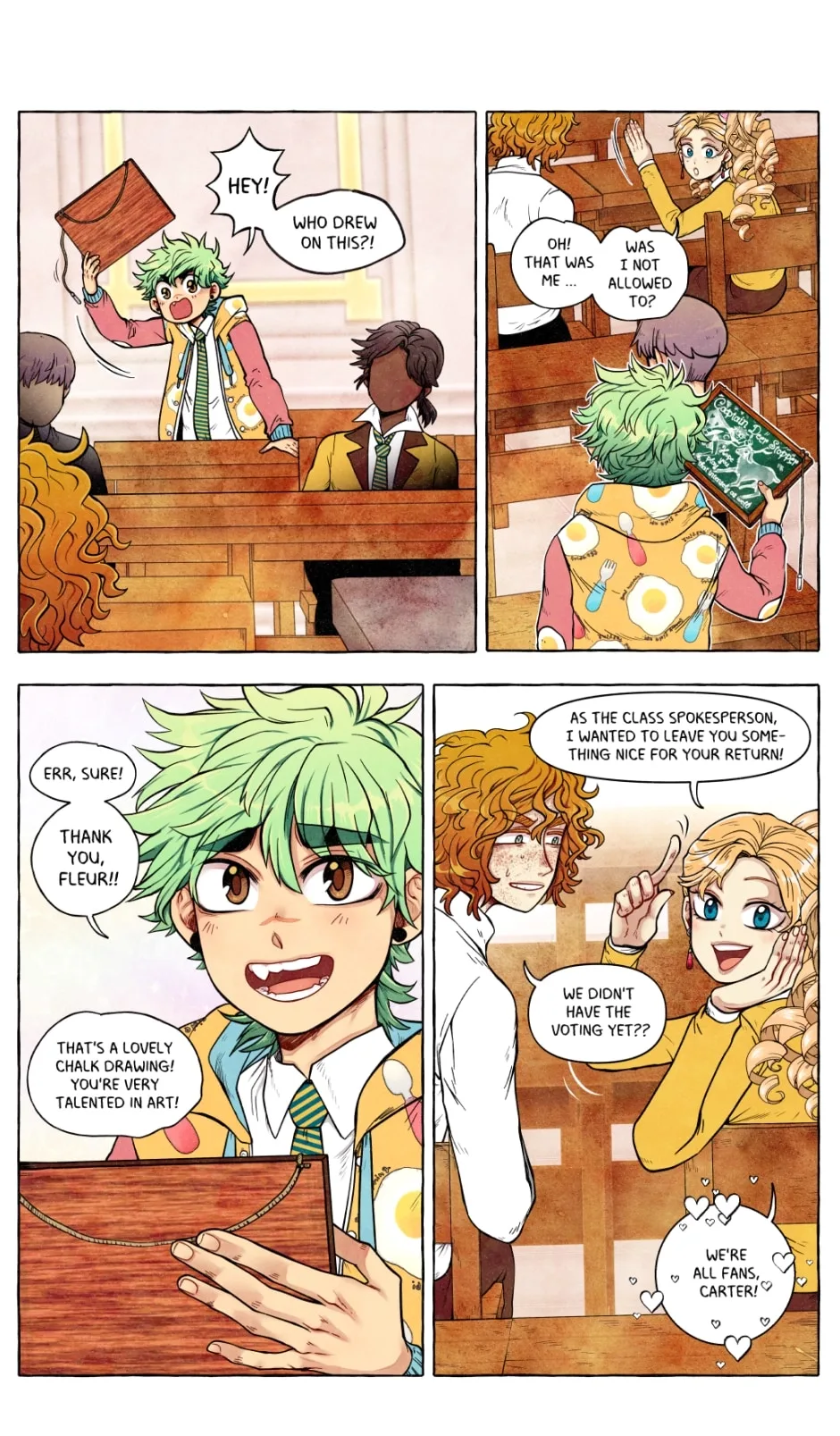My bias gets on the last train Chapter 113 page 1
