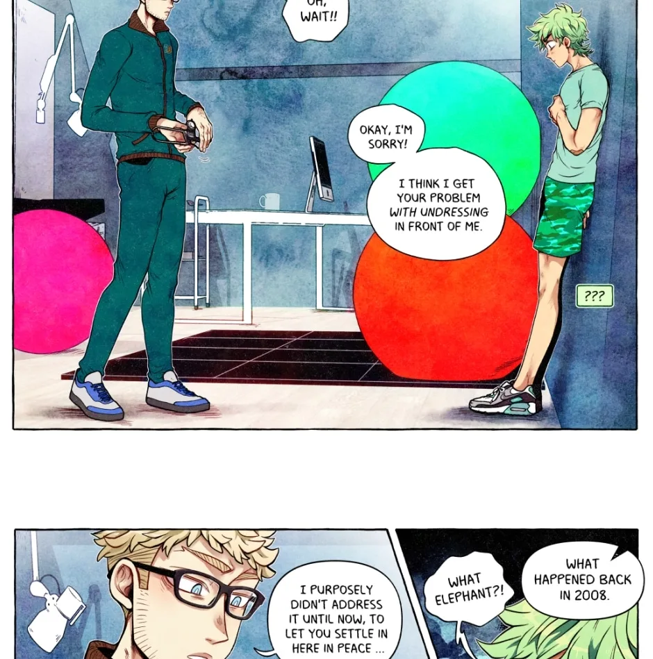 My bias gets on the last train Chapter 117 page 3