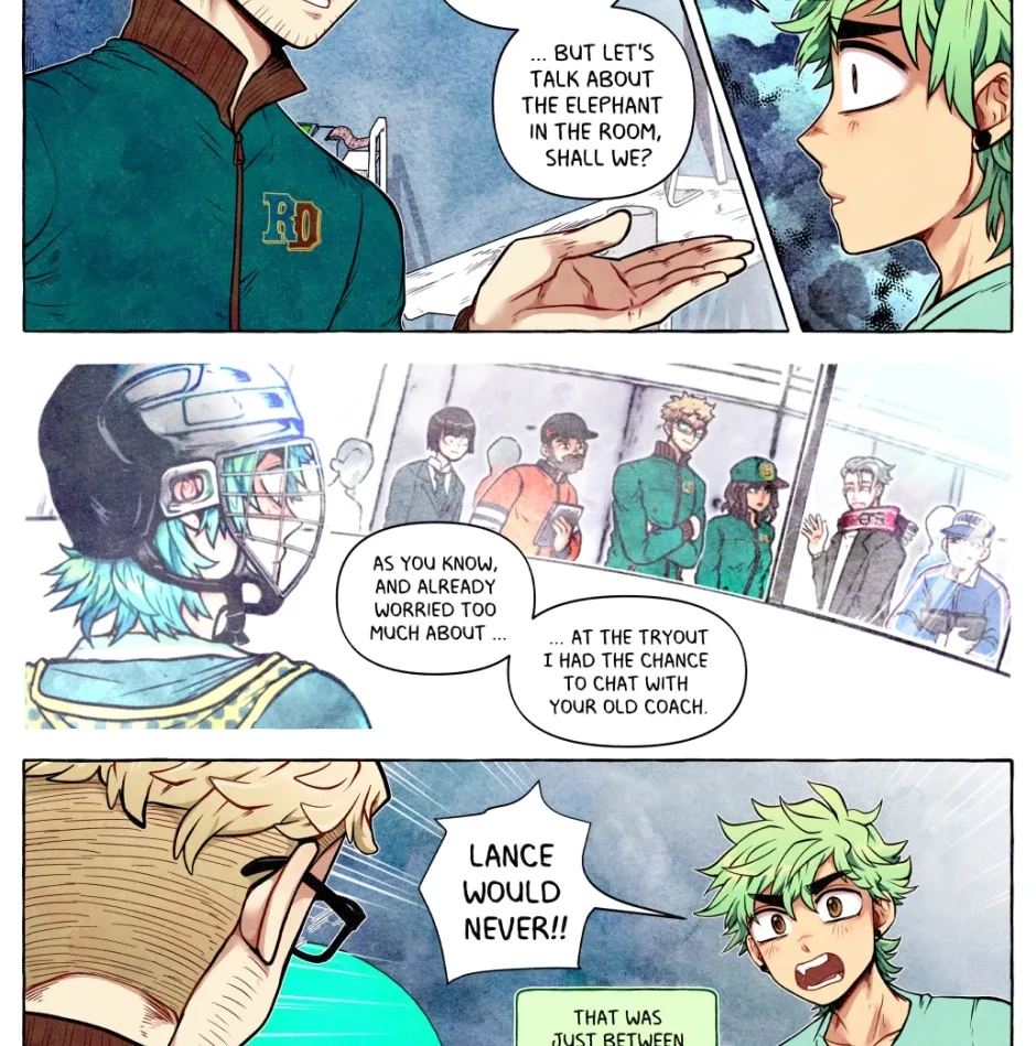My bias gets on the last train Chapter 117 page 4