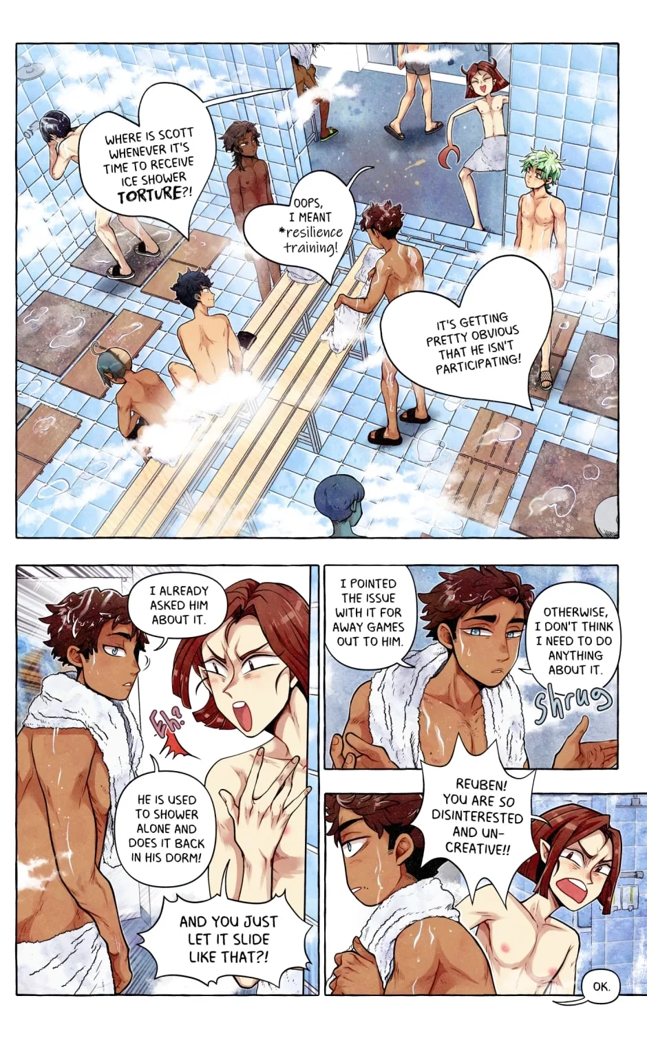My bias gets on the last train Chapter 120 page 2