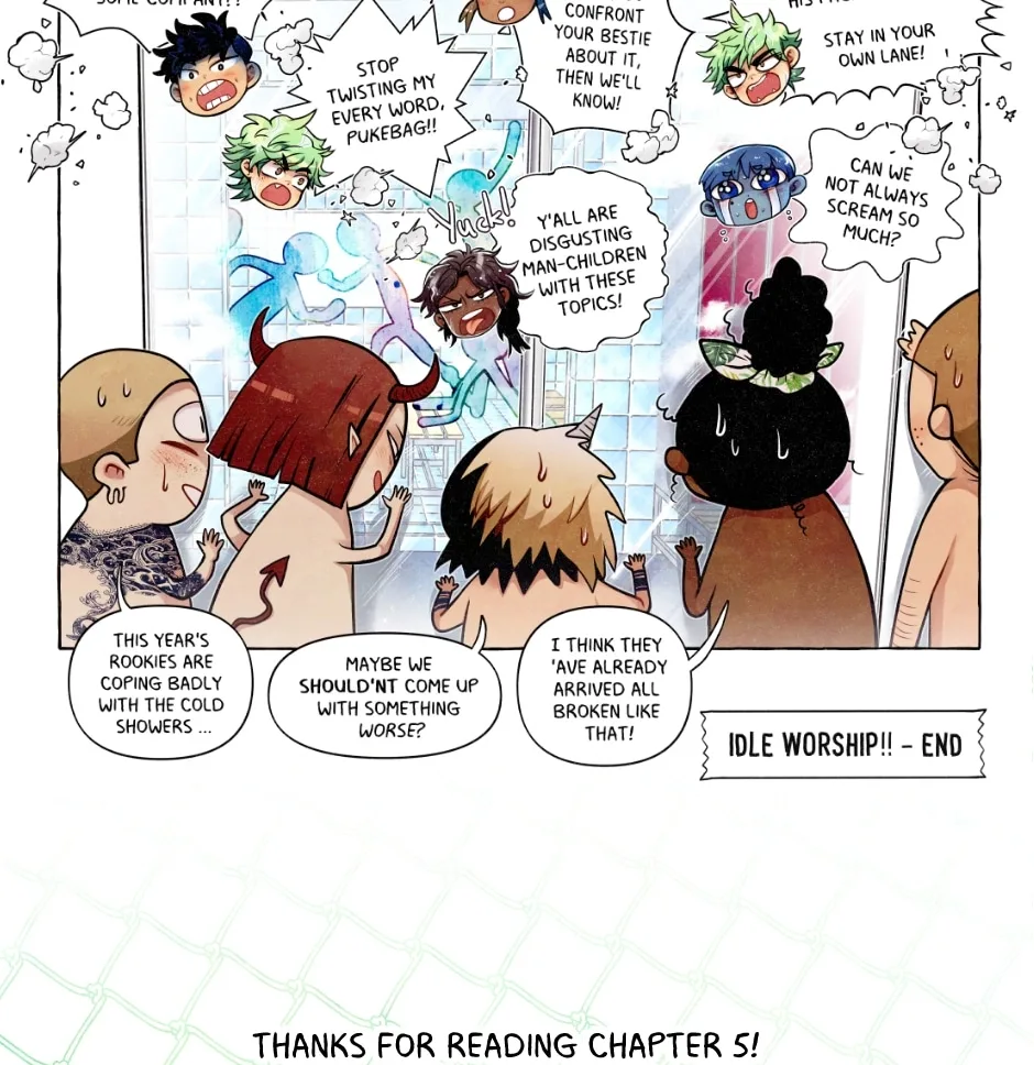 My bias gets on the last train Chapter 121 page 5