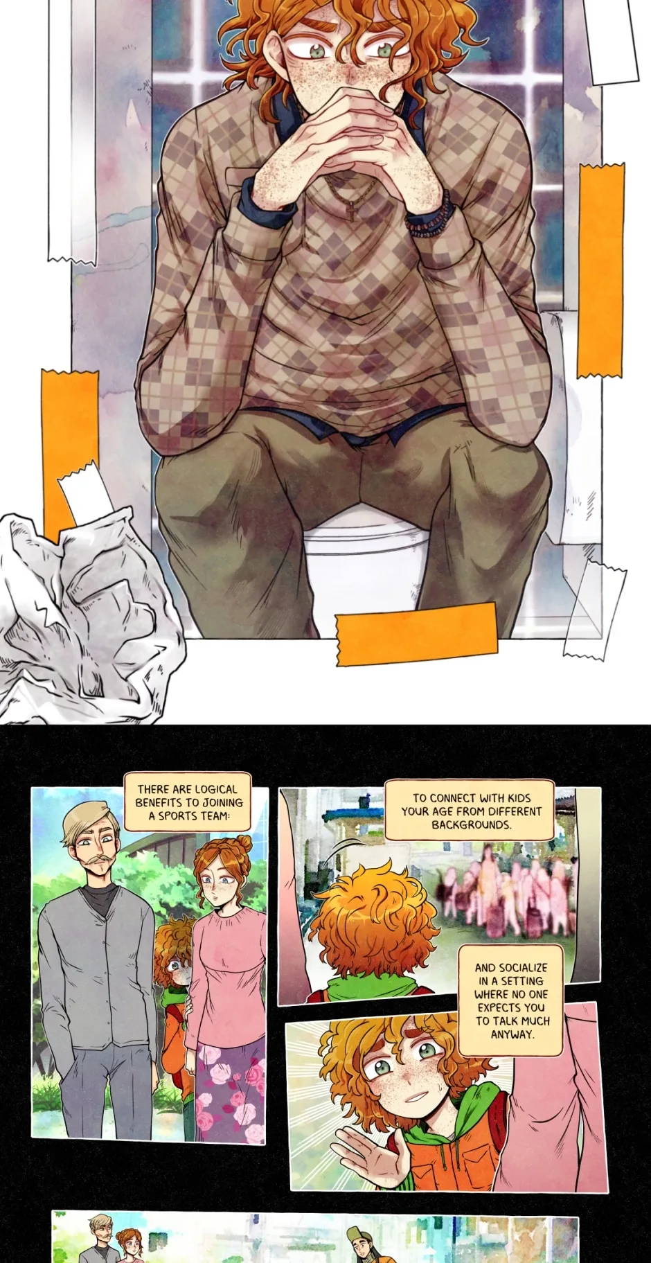 My bias gets on the last train Chapter 124 page 2