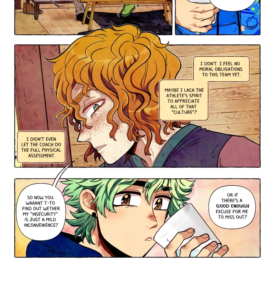 My bias gets on the last train Chapter 130 page 6