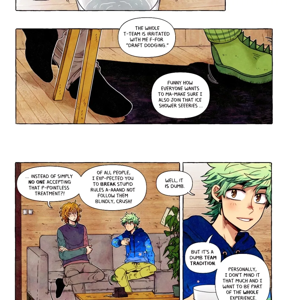 My bias gets on the last train Chapter 130 page 5