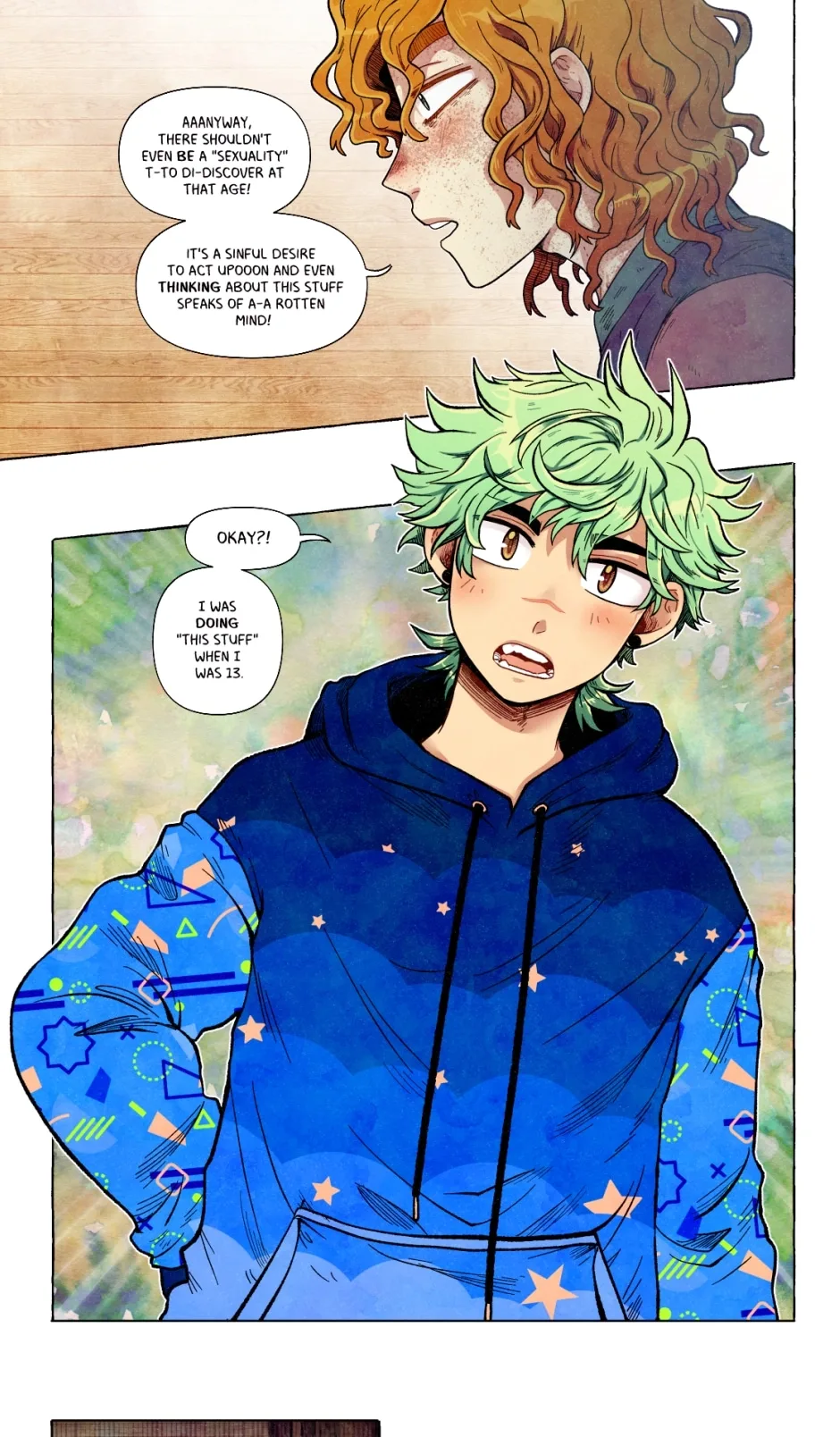 My bias gets on the last train Chapter 133 page 3
