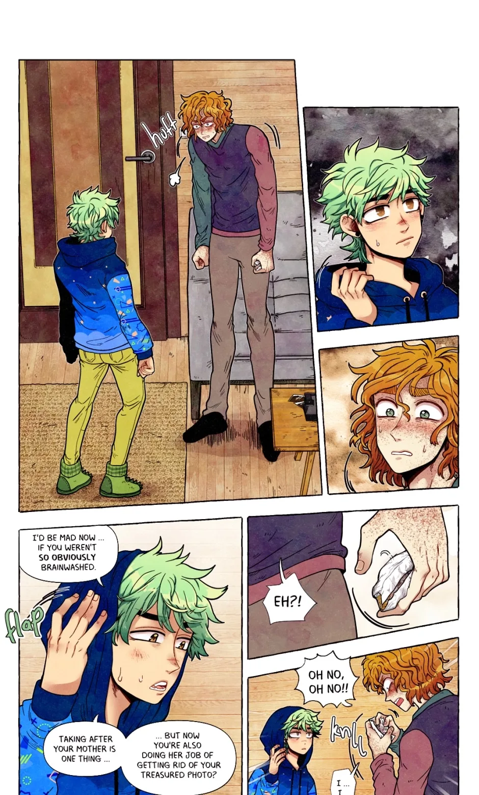 My bias gets on the last train Chapter 134 page 2