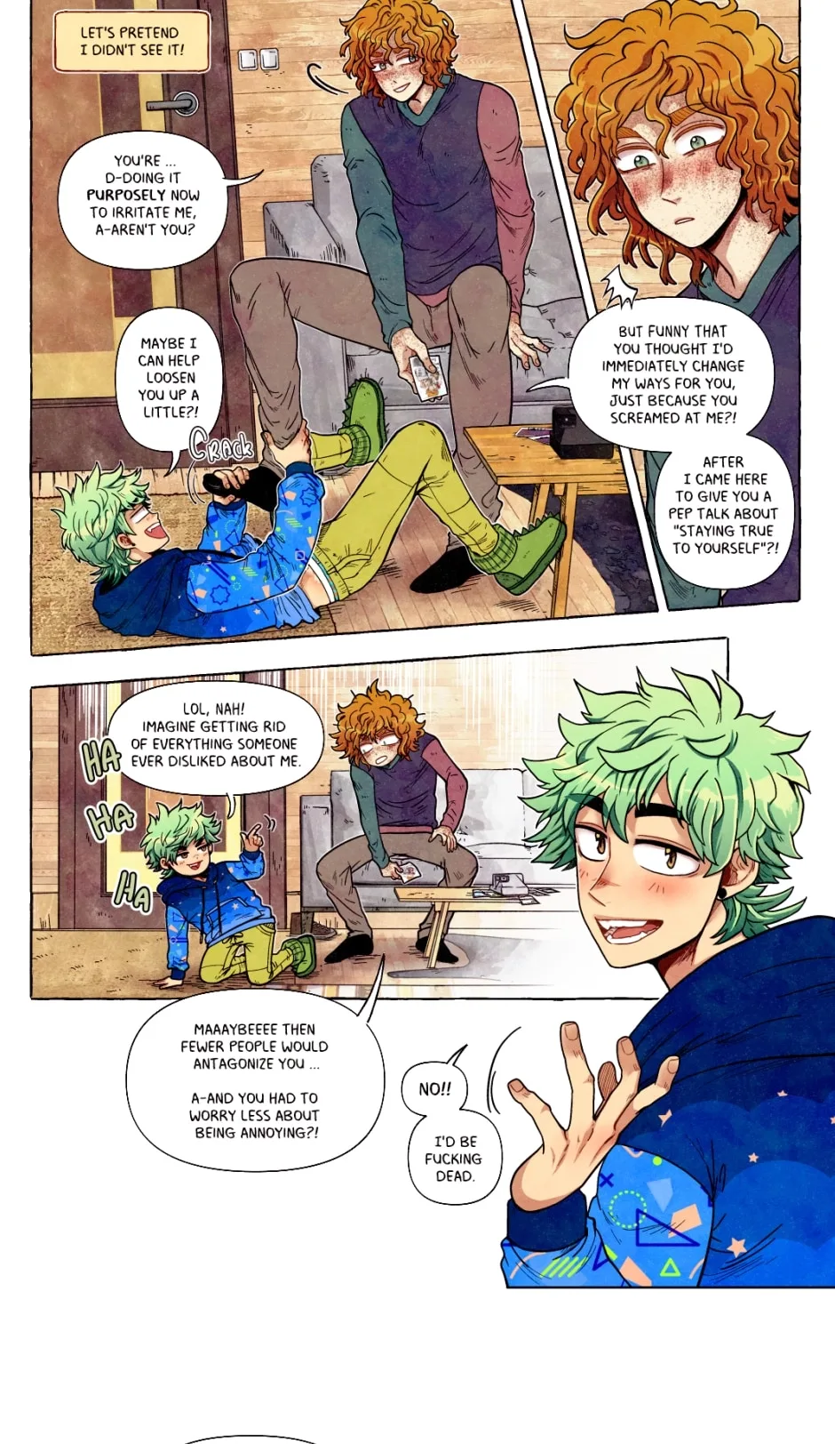 My bias gets on the last train Chapter 135 page 2