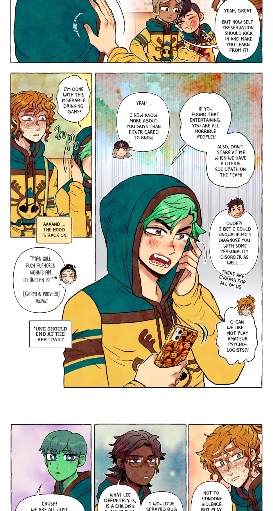 My bias gets on the last train Chapter 152 page 3