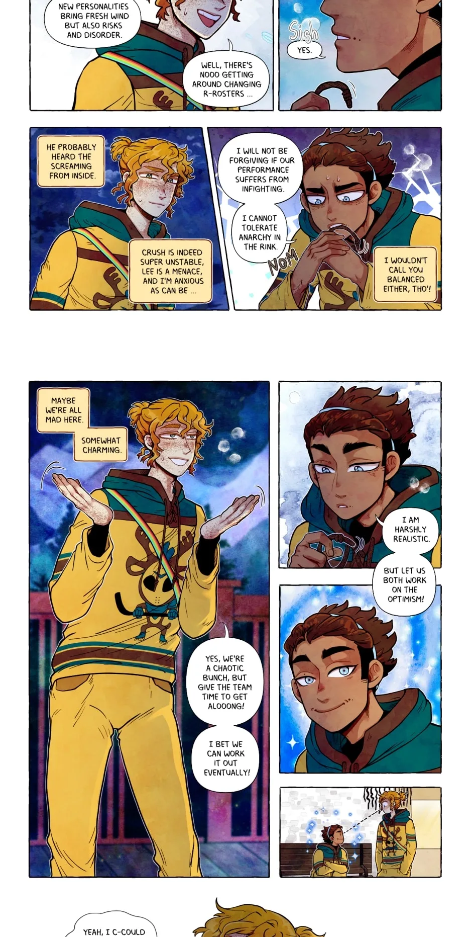 My bias gets on the last train Chapter 155 page 3