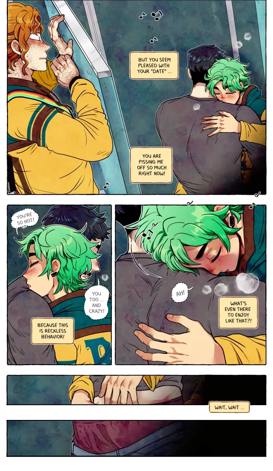 My bias gets on the last train Chapter 157 page 4