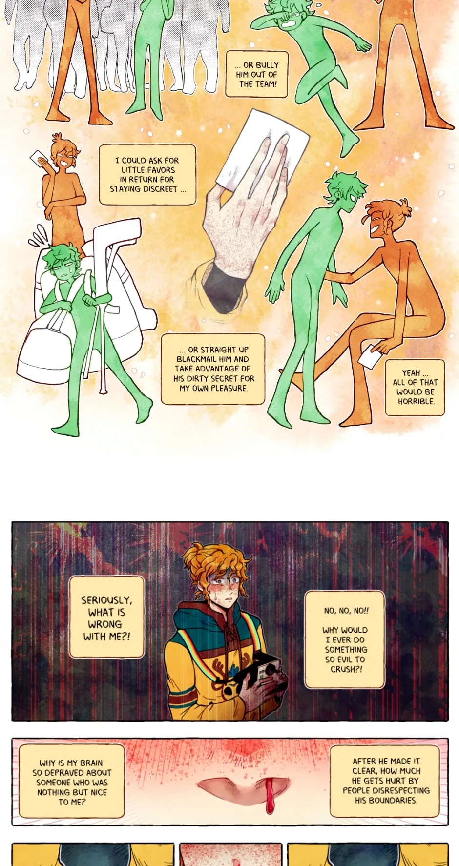 My bias gets on the last train Chapter 159 page 6