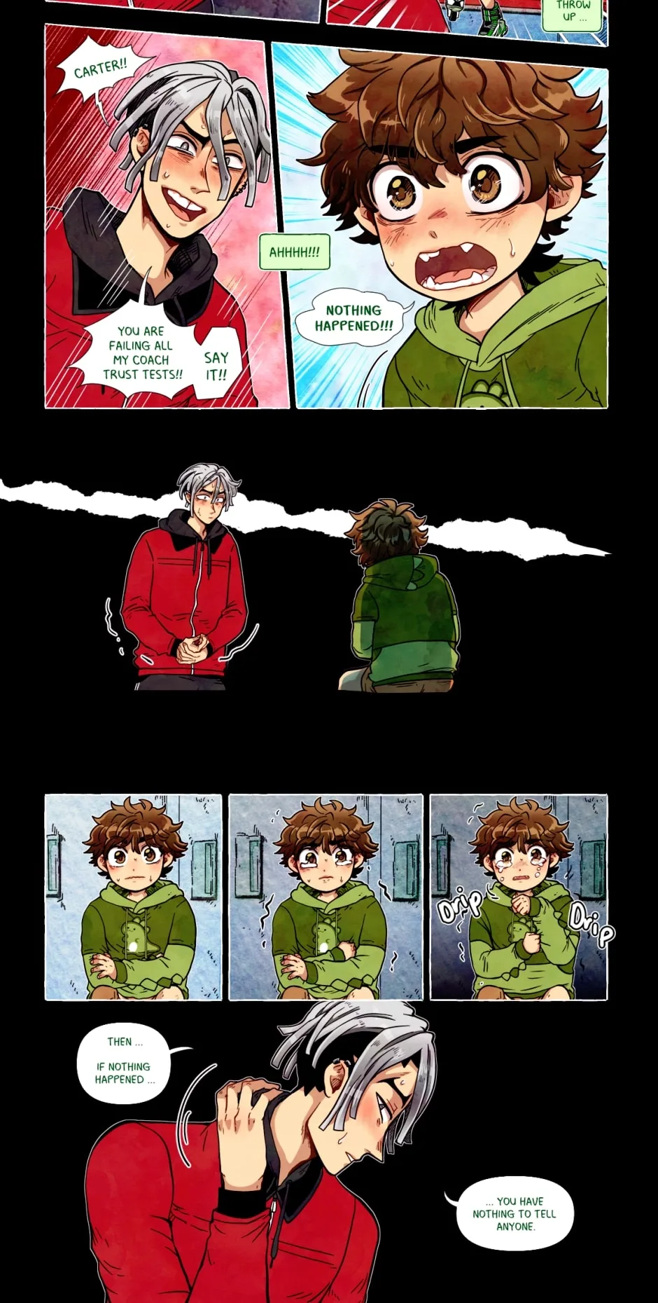 My bias gets on the last train Chapter 165 page 3