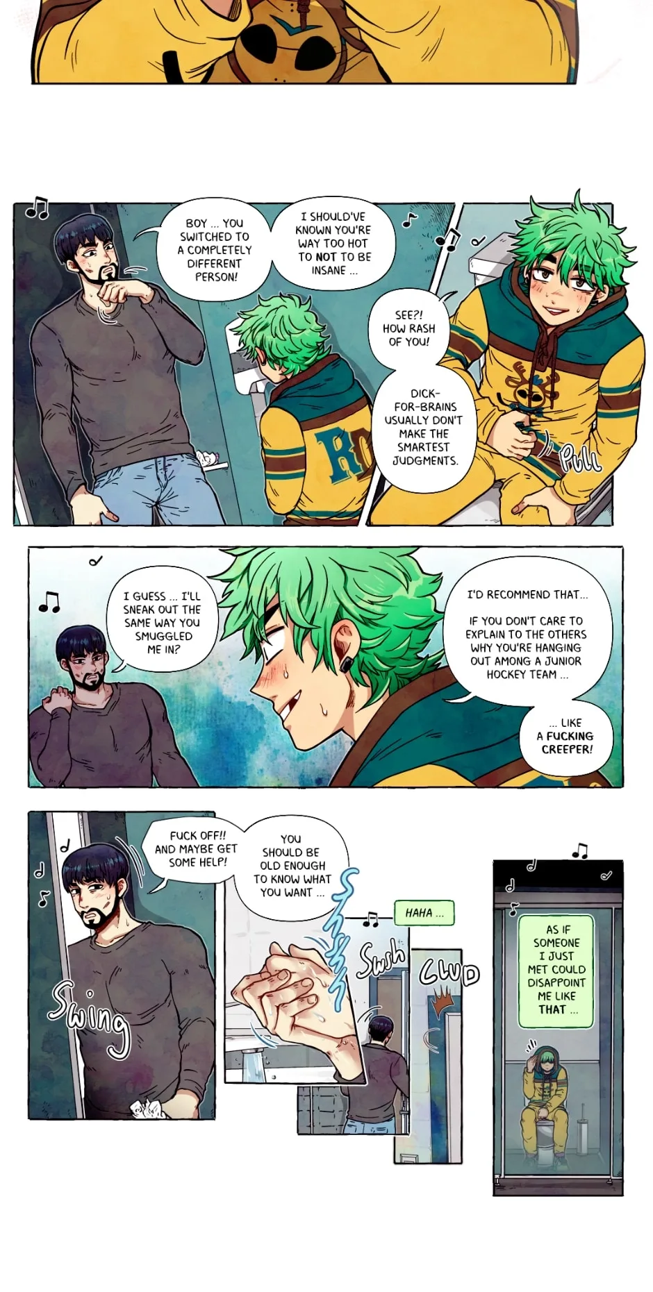 My bias gets on the last train Chapter 167 page 6
