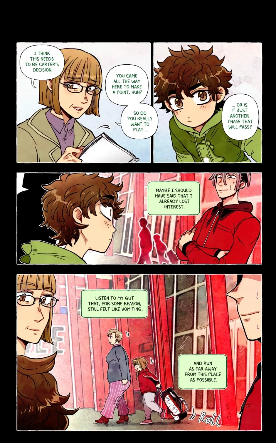 My bias gets on the last train Chapter 166 page 2