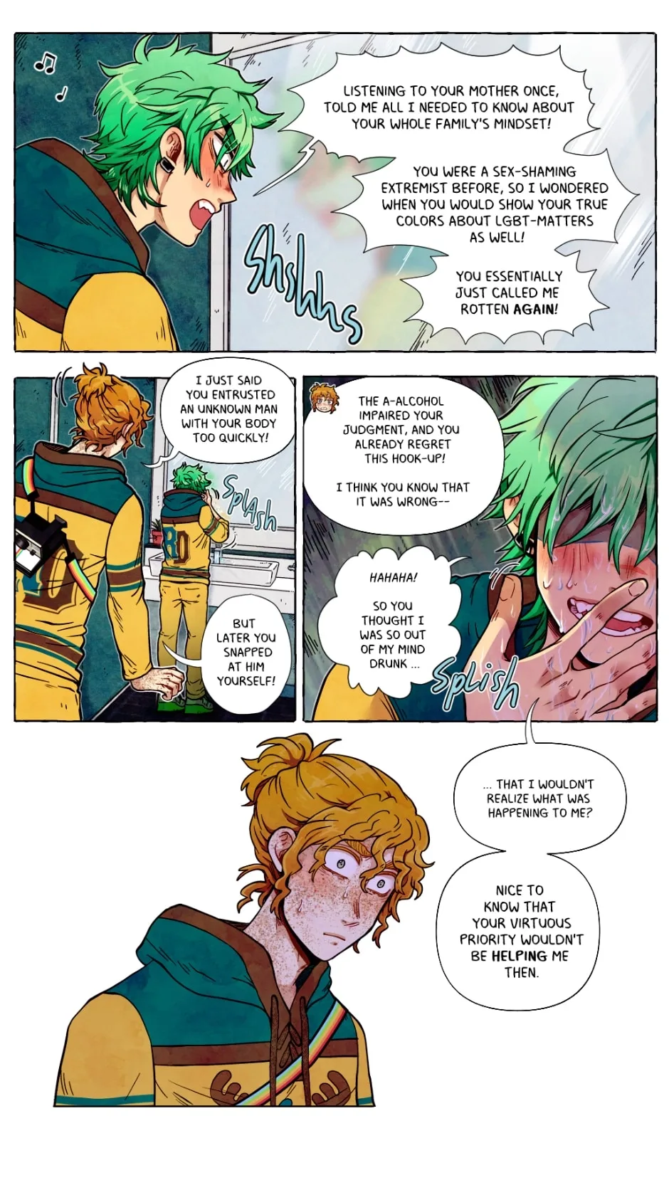 My bias gets on the last train Chapter 170 page 4