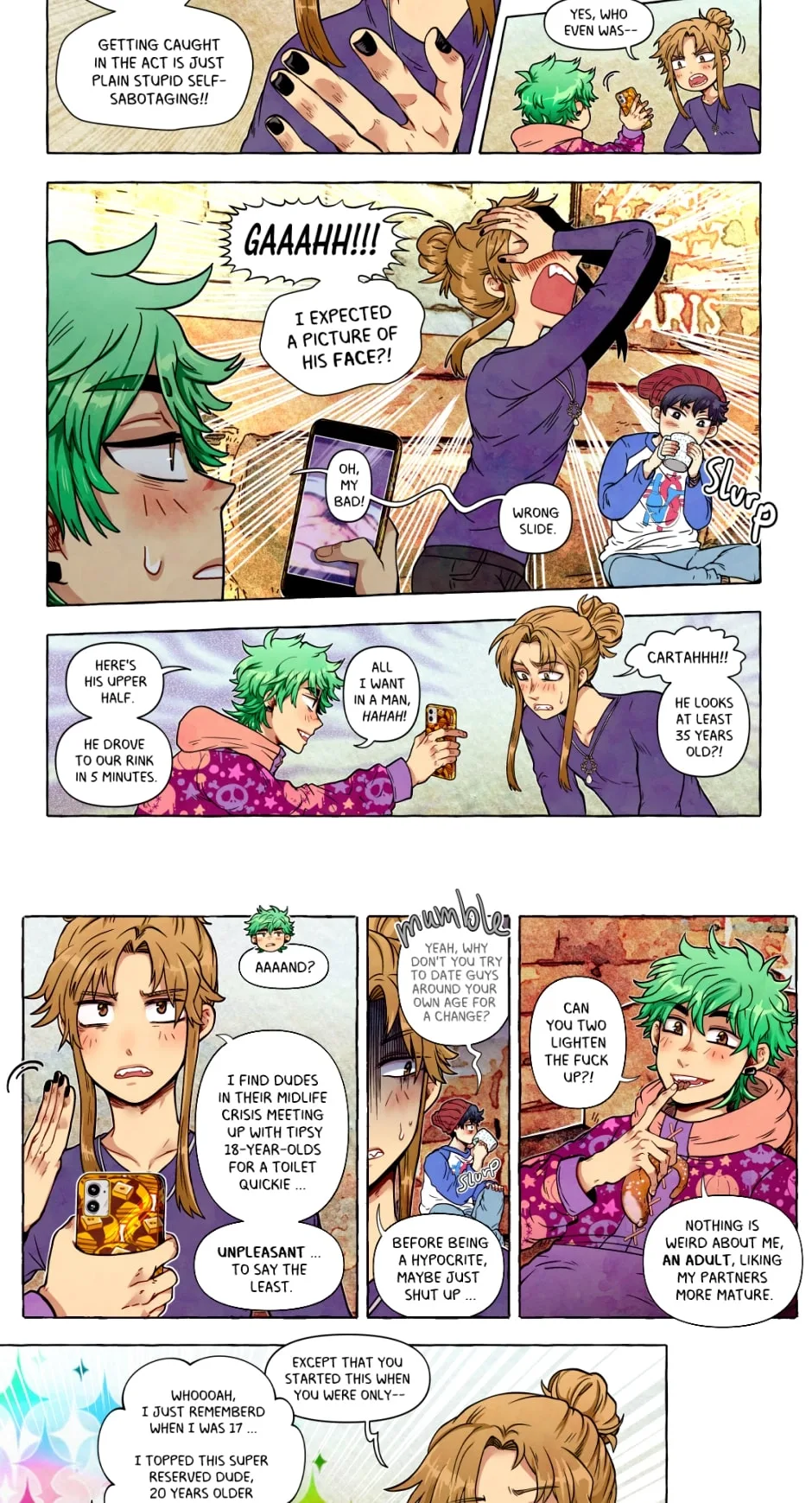My bias gets on the last train Chapter 177 page 3
