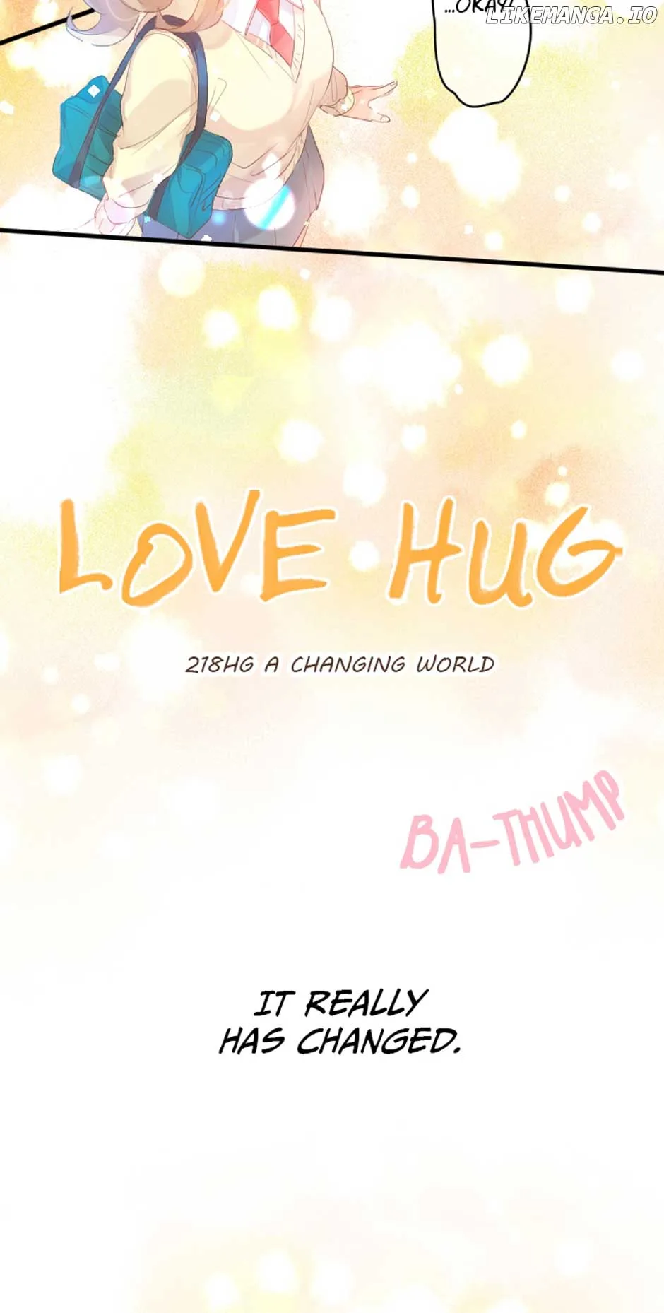 Love Hug Chapter 218 page 9