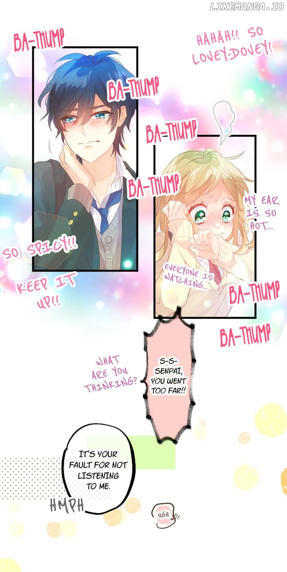 Love Hug Chapter 218 page 17