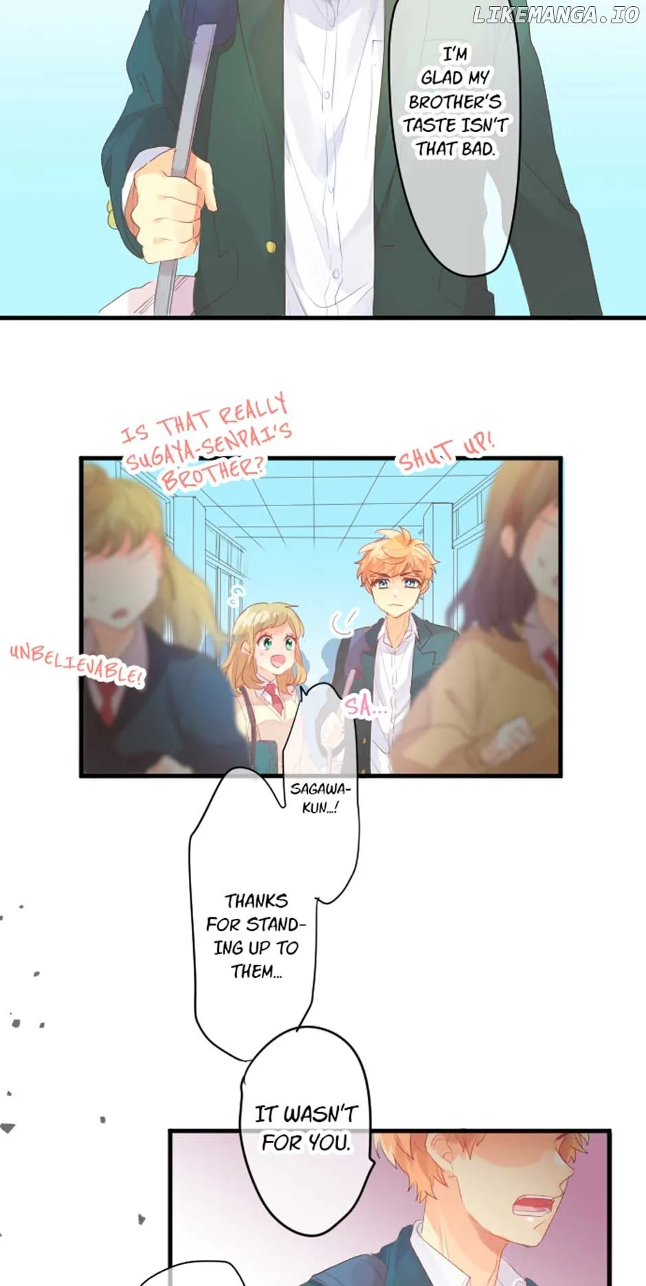 Love Hug Chapter 218 page 22