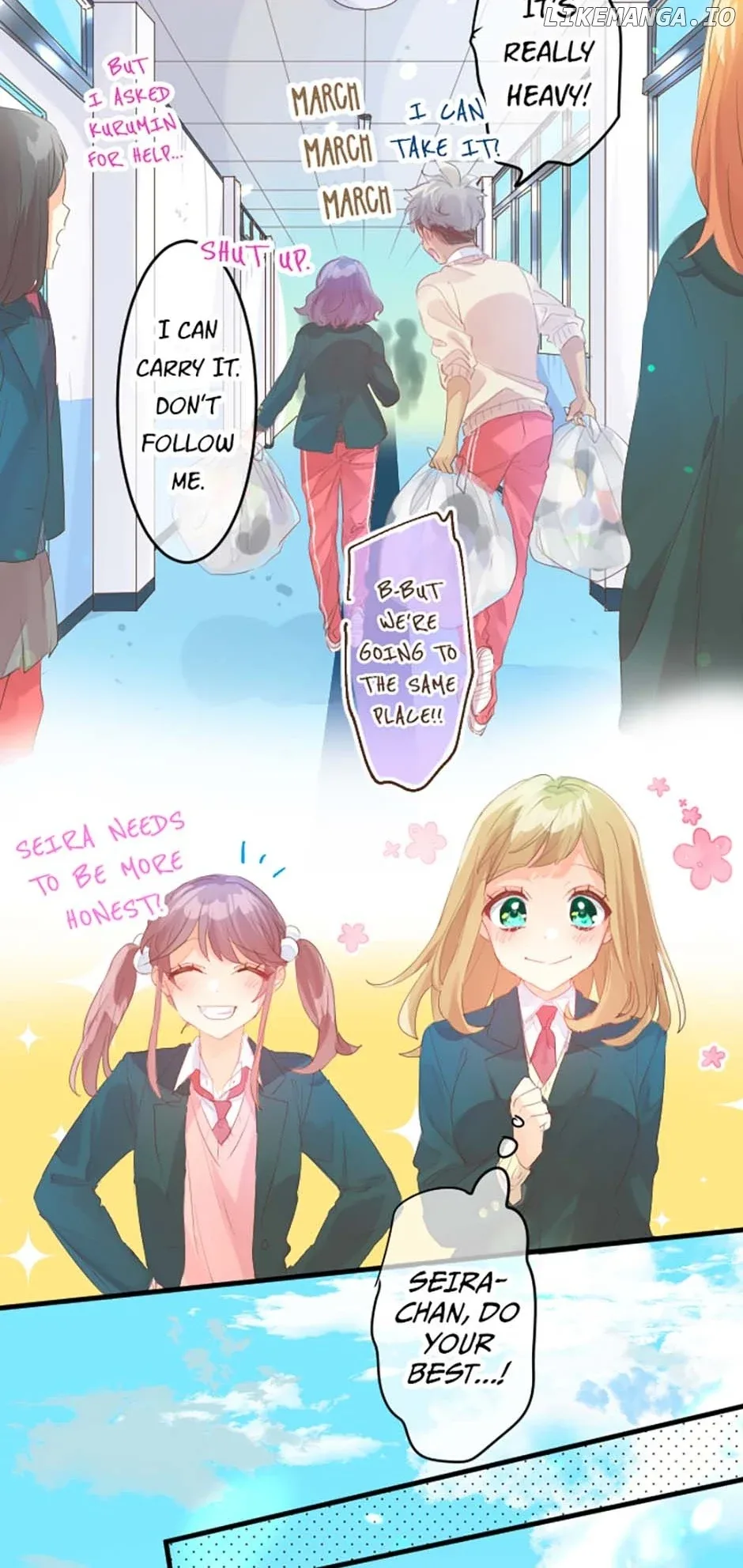 Love Hug Chapter 258 page 9
