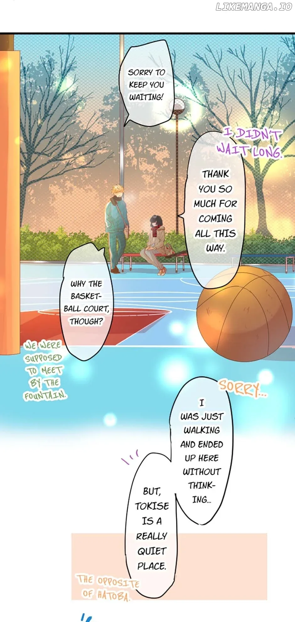 Love Hug Chapter 258 page 12