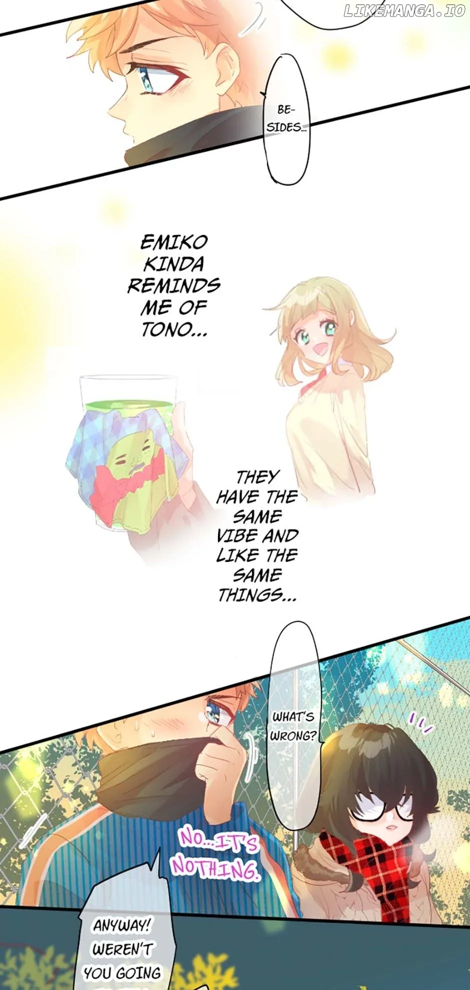 Love Hug Chapter 258 page 17
