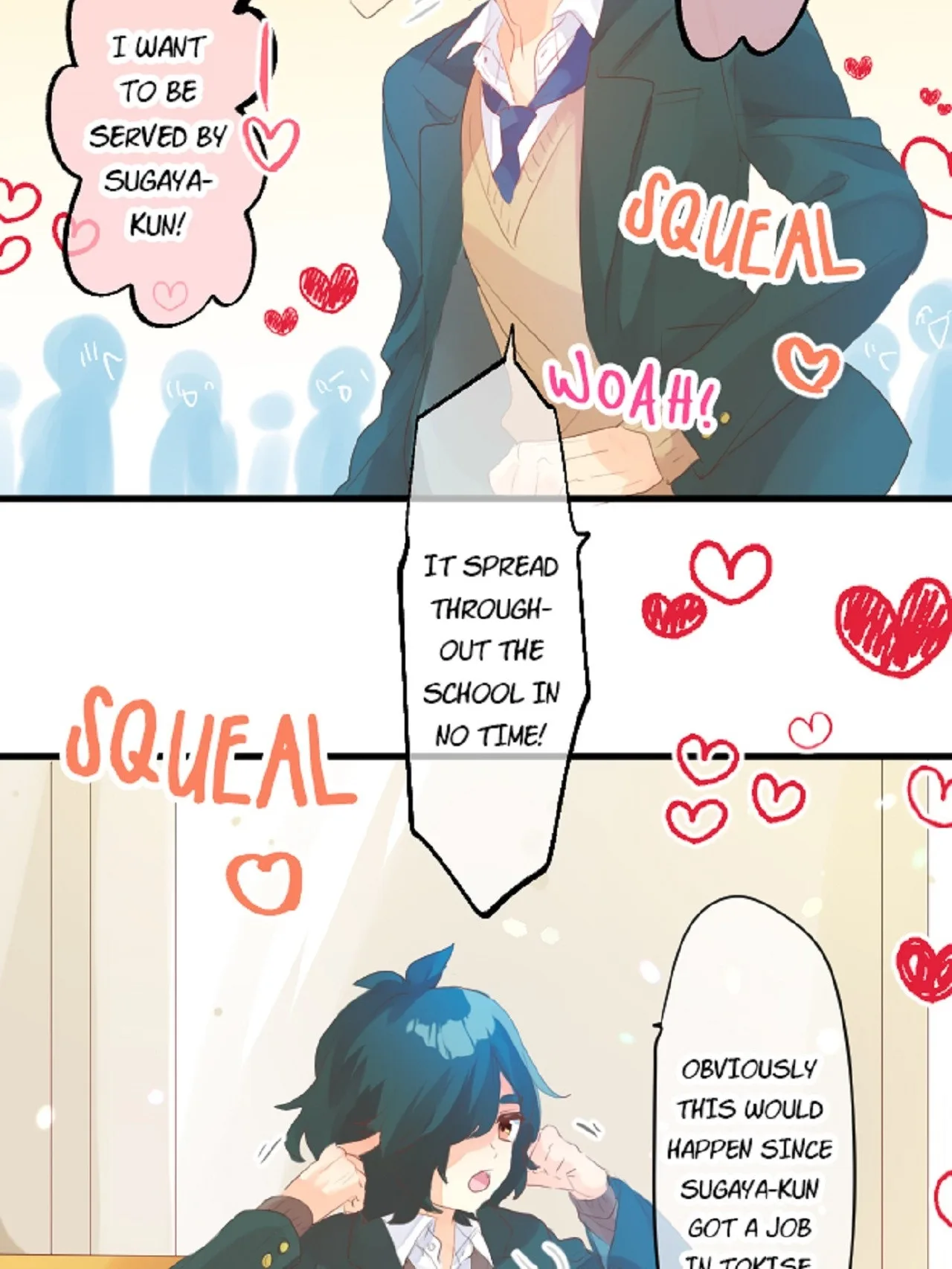 Love Hug Chapter 264 page 12