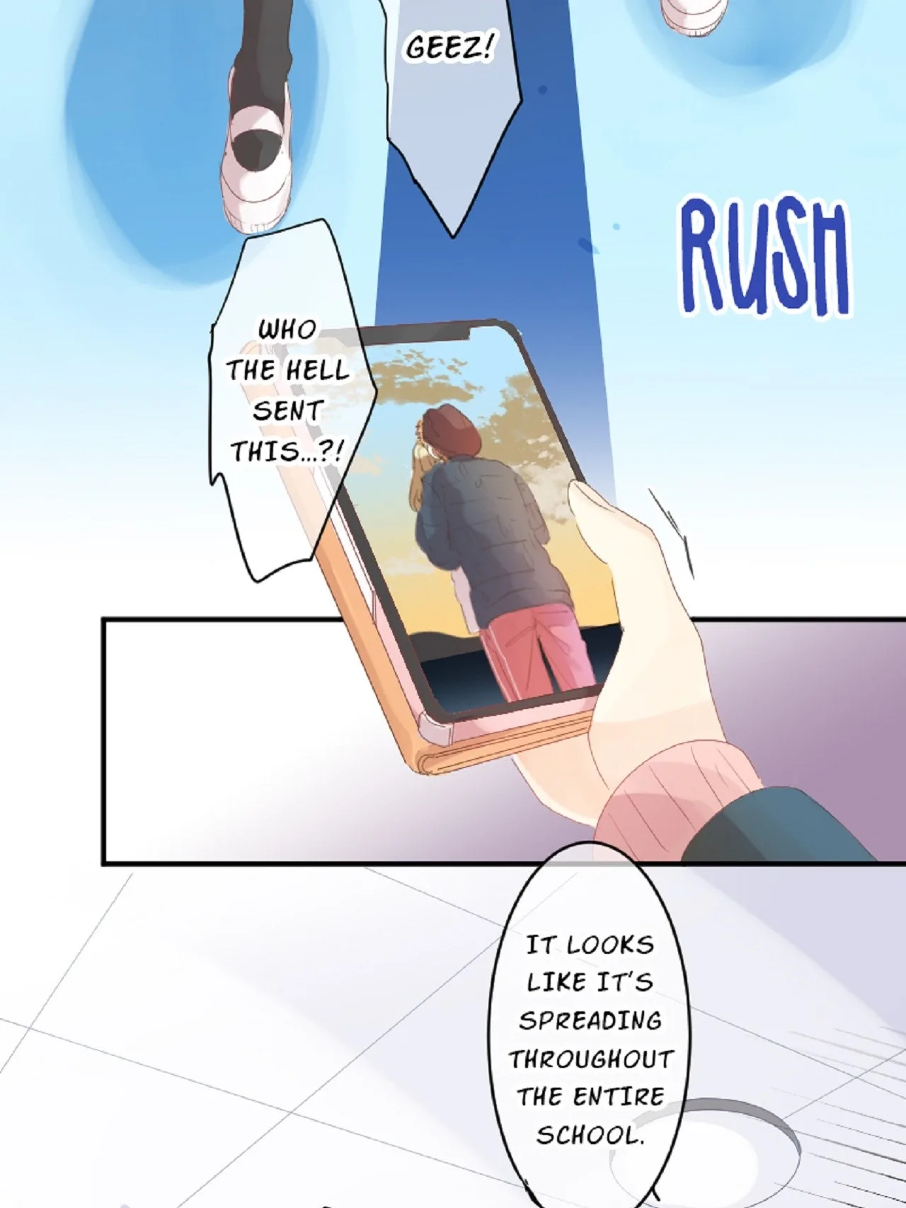 Love Hug Chapter 302 page 17