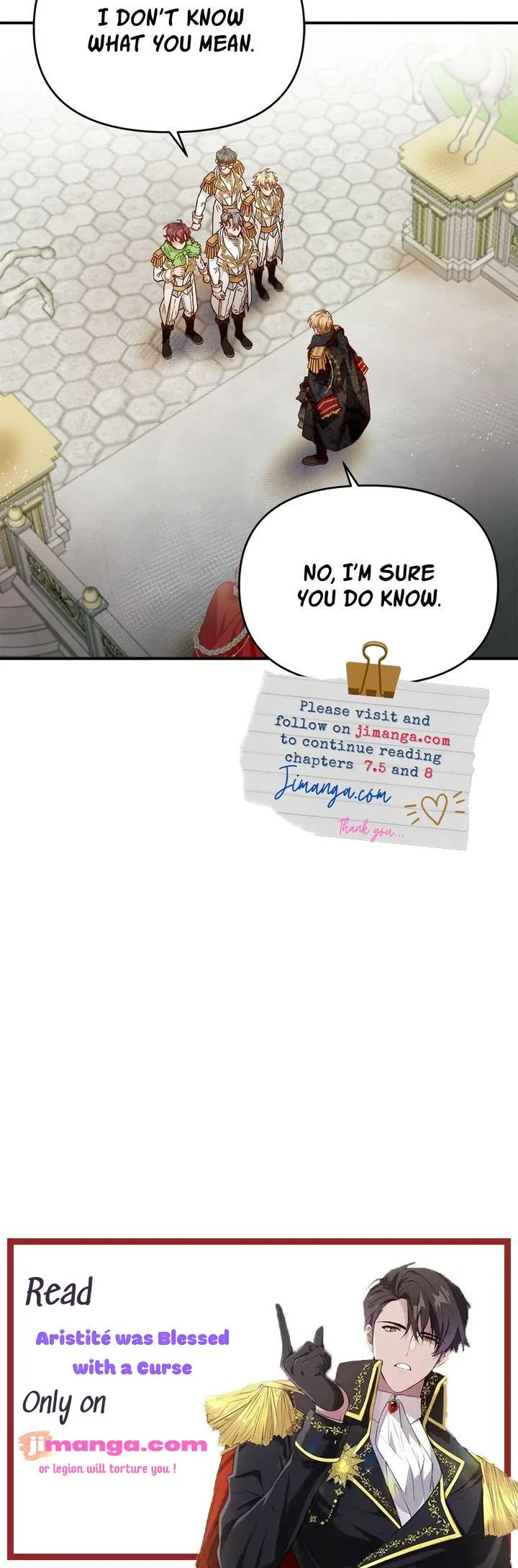 Aristité was Blessed with a Curse Chapter 7 page 16