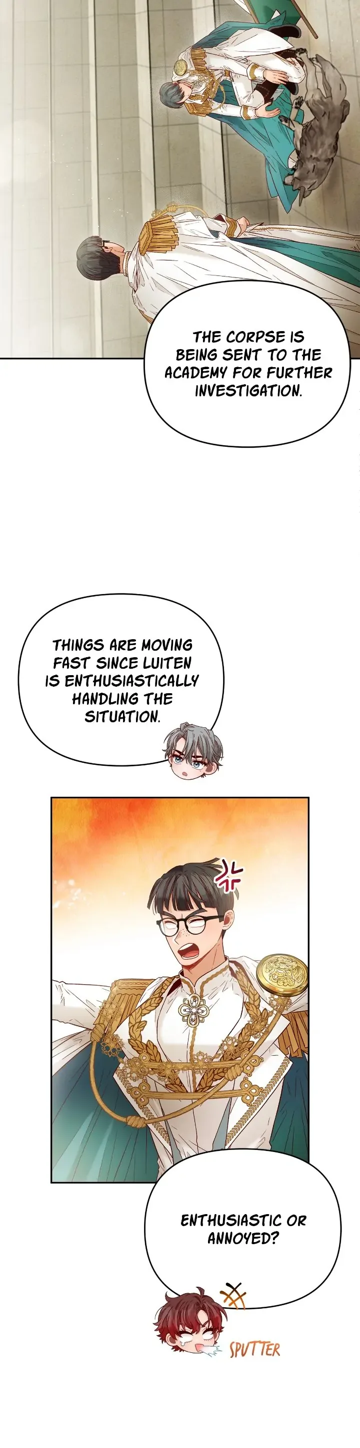 Aristité was Blessed with a Curse Chapter 61 page 14