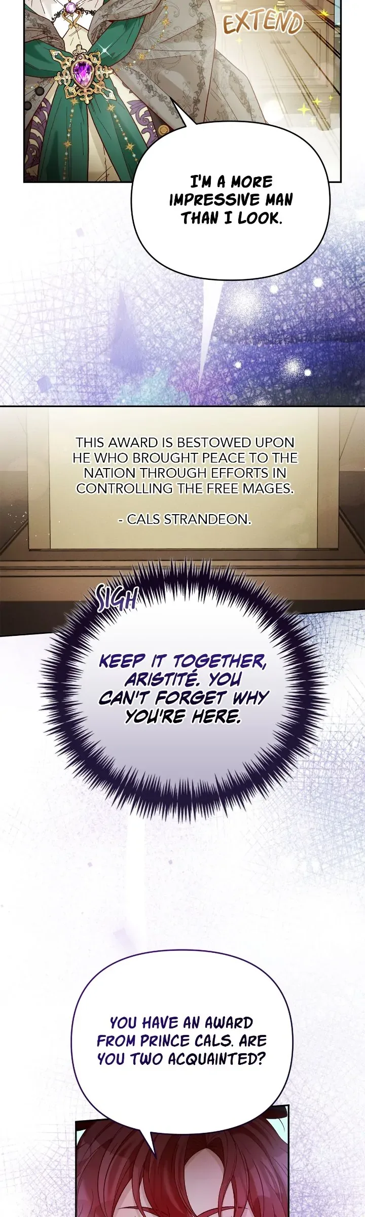 Aristité was Blessed with a Curse Chapter 71 page 20