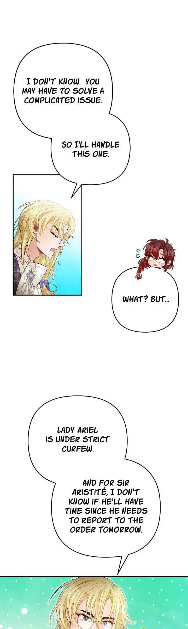 Aristité was Blessed with a Curse Chapter 74 page 22