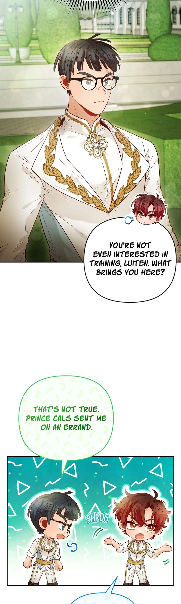 Aristité was Blessed with a Curse Chapter 75 page 8