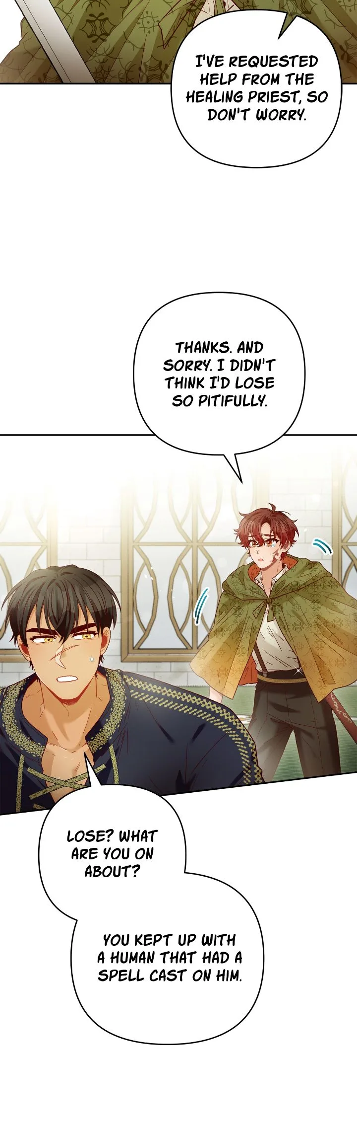 Aristité was Blessed with a Curse Chapter 77 page 11