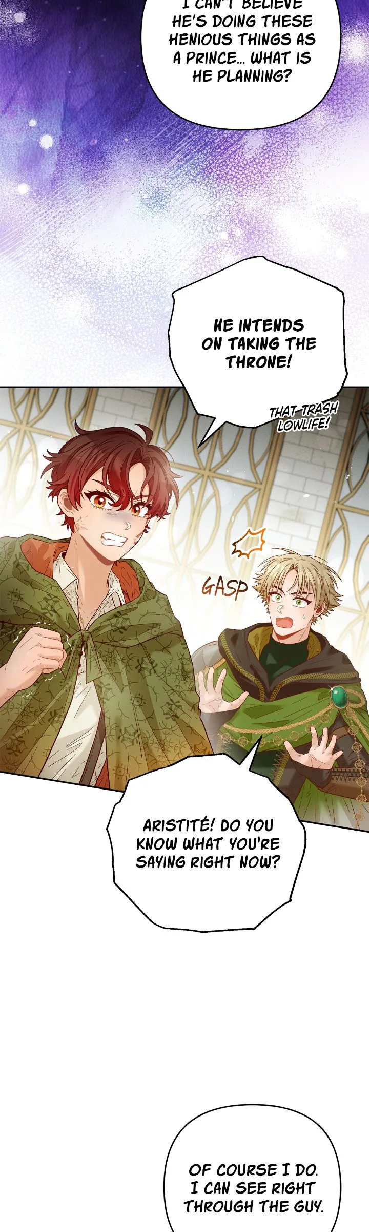Aristité was Blessed with a Curse Chapter 77 page 30