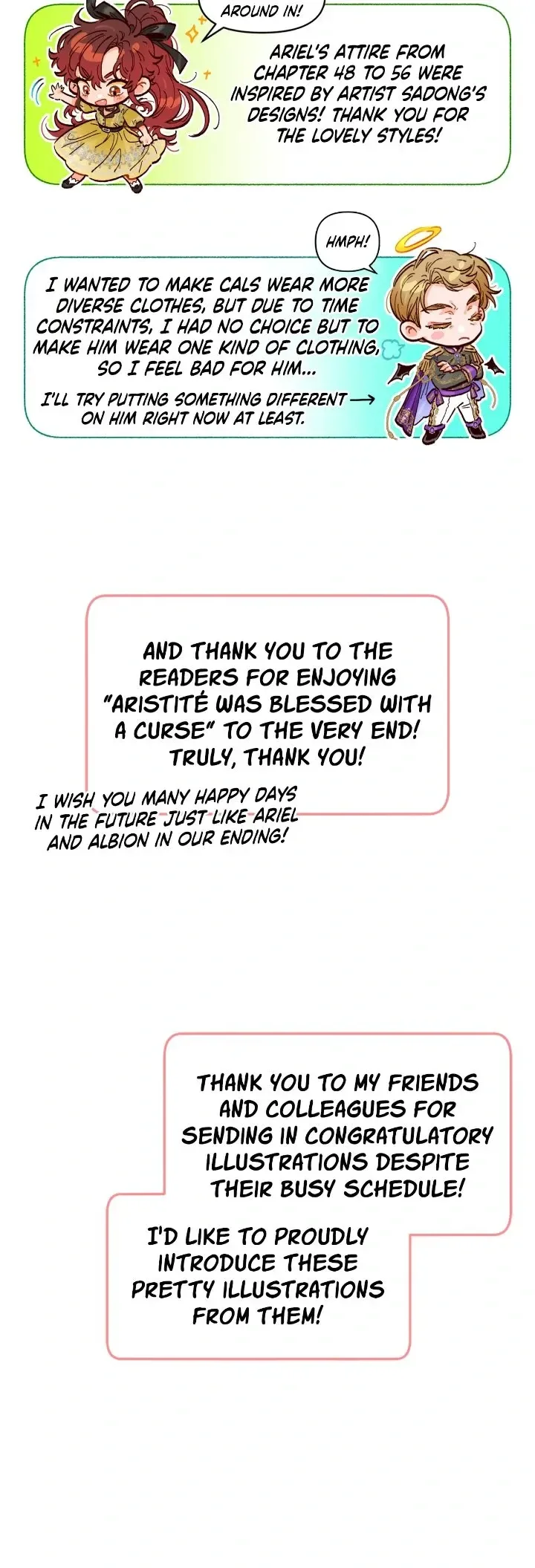 Aristité was Blessed with a Curse Chapter 84 page 5