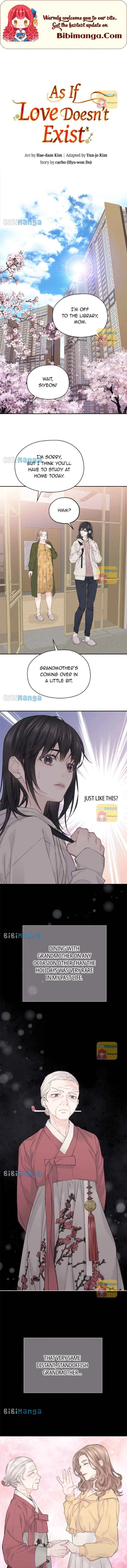 As If Love Doesn’t Exist Chapter 10 page 2